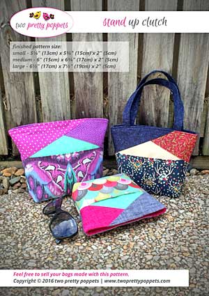 The Stand Up Clutch Pattern by Andrie Designs in PDF