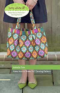 Isabella Tote Bag Pattern by Betz White