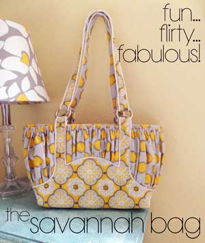 Savannah Bag Pattern by Cozy Nest Design in PDF