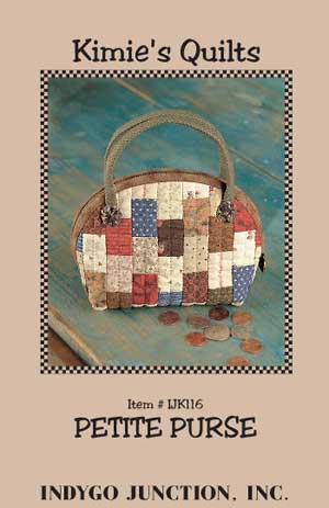 Petite Purse Pattern by Kimie's Quilts in PDF format