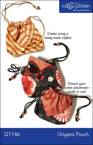 Origami Pouch Pattern in PDF by Indygo Junction
