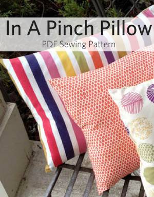 In A Pinch 10 Minute Pillow Pattern in PDF