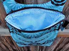 Hyacinth Bag Pattern - open view