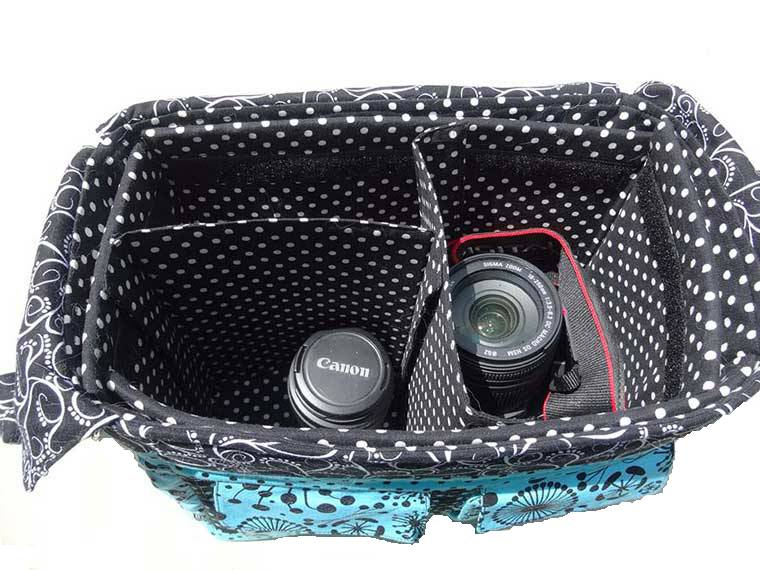 Say Cheese! Camera Bag Pattern in PDF by Whistlepig Creek Productions