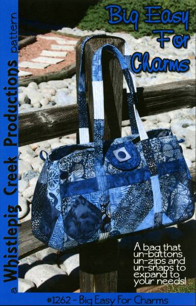 Big Easy for Charms Bag Pattern in PDF by Whistlepig Creek Productions