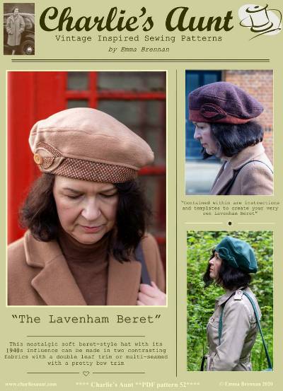 Lavenham Beret Pattern in PDF format