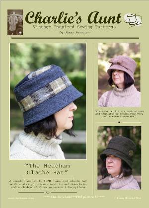Heacham Cloche Hat Pattern by Charlies  Aunt