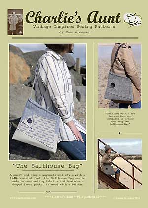 The Salthouse Bag Pattern by Charlie's Aunt in PDF
