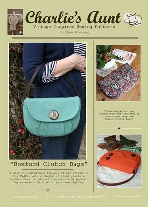 Boxford Clutch Bag Pattern in PDF