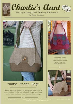 Home Front Bag Pattern in PDF format