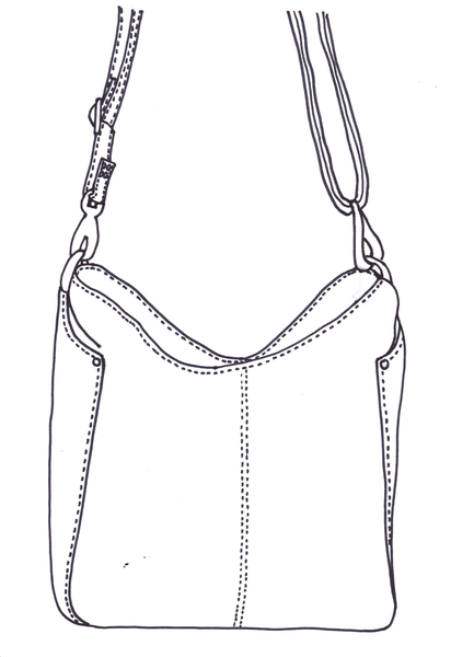 Ellen's Esplanade Bag Pattern by ChrisW Designs in PDF