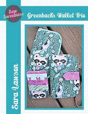 Greenbacks Wallet Trio Pattern in PDF by Sew Sweetness