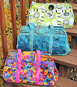 The Big Easy Expanding Tote Pattern by WhistlePig Creek Designs