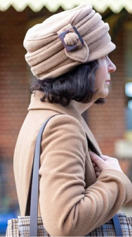 (image for) Aunty Ivy Cloche Hat PDF Pattern by Charlie's Aunt