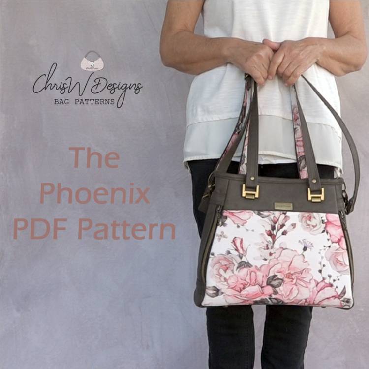 (image for) Phoenix Bag PDF Pattern by ChrisW Designs