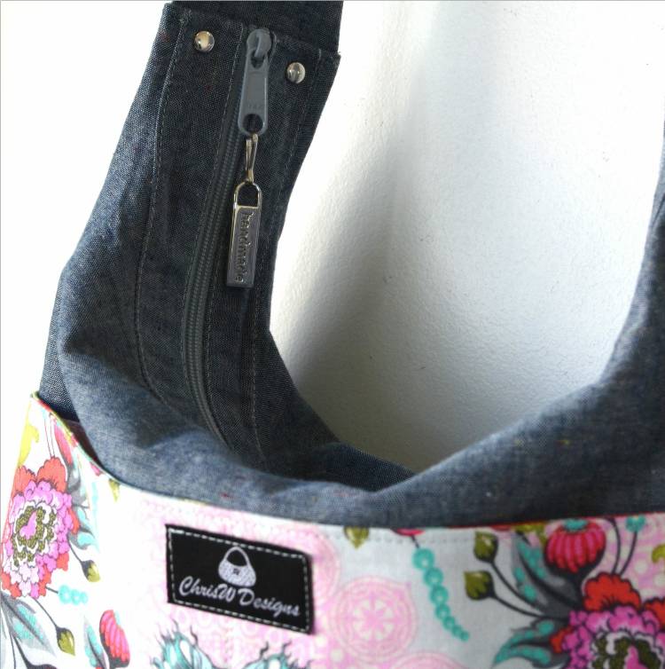 (image for) Snazzy Slouch Bag PDF Pattern by ChrisW Designs
