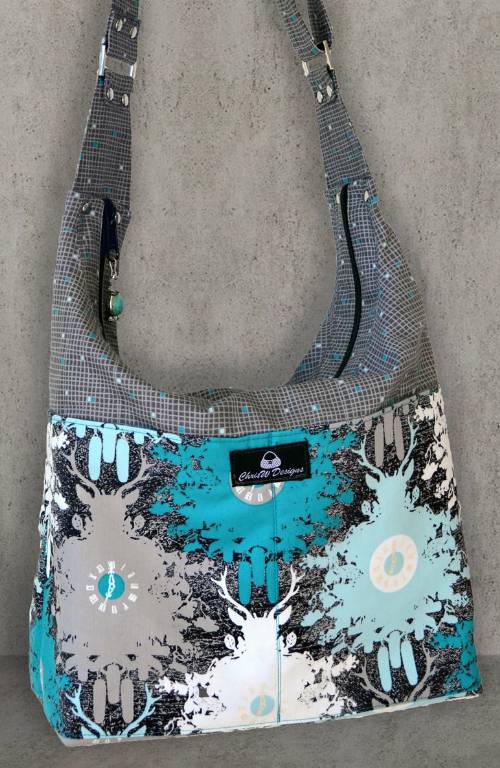 (image for) Snazzy Slouch Bag PDF Pattern by ChrisW Designs