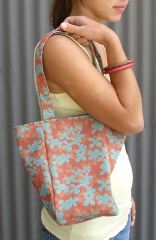 (image for) Mini Tote & Indie Shopper PDF Pattern by Mackerilla Design