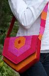 Hex Messenger Bag PDF Pattern by Betz White