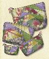 Scrappy Cosmetic Bags PDF Pattern by Fletcher Ross Designs
