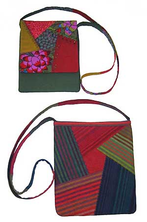 Ruby Goes Crazy Patchwork Bag Pattern in PDF